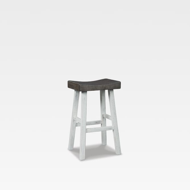 Glosco Bar Height Contoured Seat Bar Stool