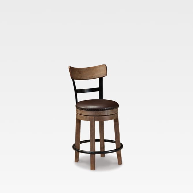 Pinnadel Counter Height Upholstered Bar Stool