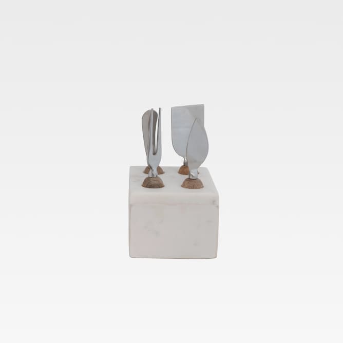 Storied Home Modern Cheese Servers with Handles