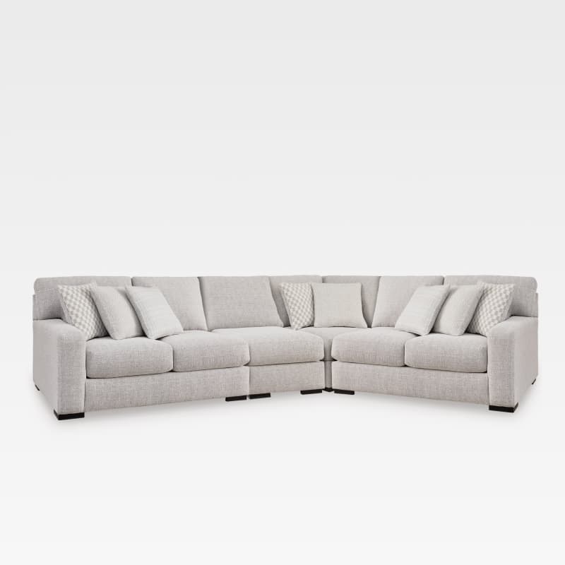 Larce 4-Piece Performance Fabric Sectional
