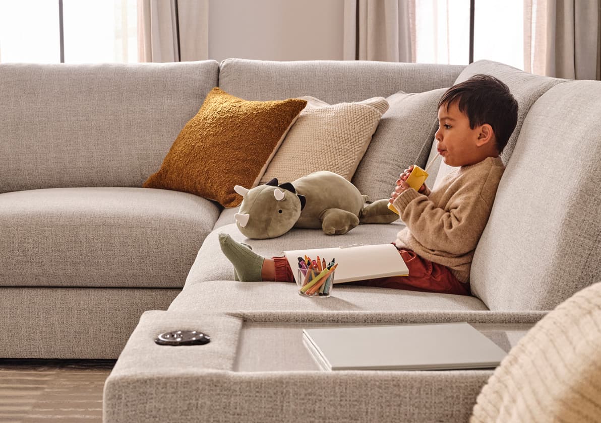 Next-Gen Nuvella™ fabric to tackle all of life's messes