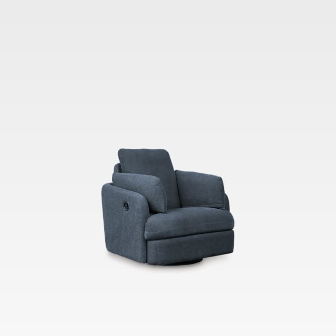 Modmax Performance Fabric Swivel Glider Recliner