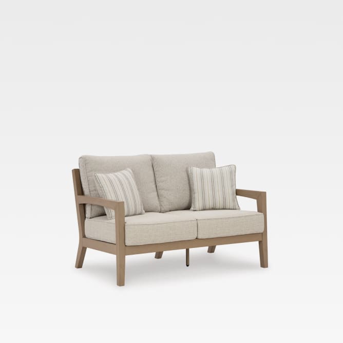 Hallow Creek Outdoor Loveseat with Cushion
