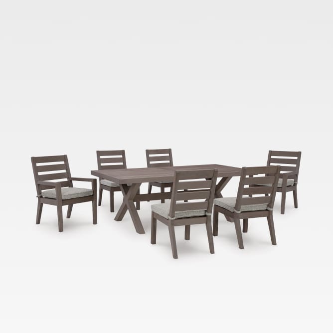 Hillside Barn Outdoor Dining Table and 6 Chairs