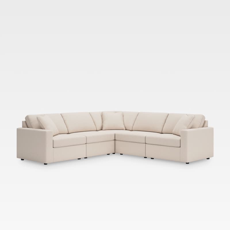 Modmax 5-Piece Performance Fabric Modular Sectional