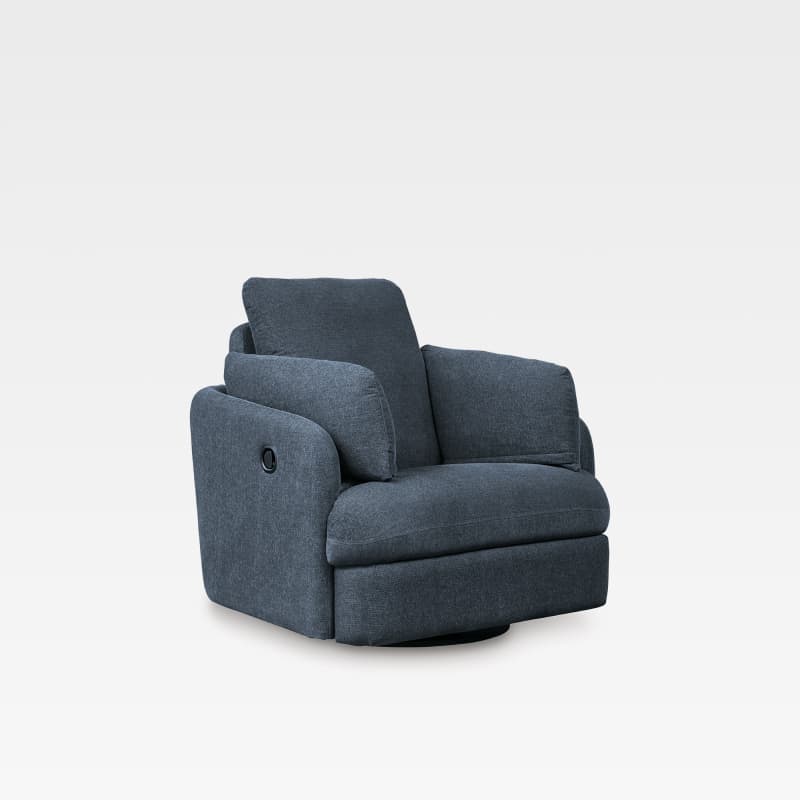 Modmax Performance Fabric Swivel Glider Recliner